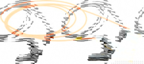 19 AWG, 10 Ft., C-Clamp, Hand Clamp, Grounding Cable with Clamps